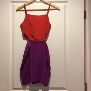 Silk Line and Dot dress, never worn